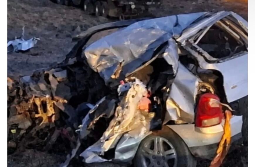 TRAGEDIA EN LA RUTA 3: MURIERON UN NENE&hellip;