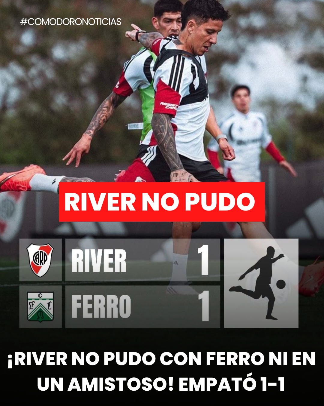 😂🔴⚪️ ¡RIVER NO PUDO CON…